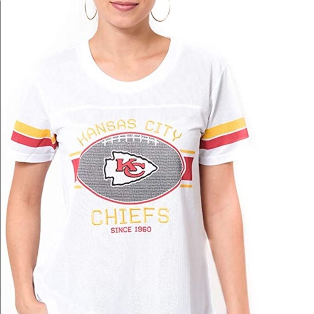 Kansas City chiefs ladies mesh shirt